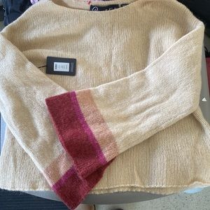 NWT Parrish LA cozy sweater size xl